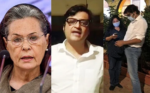 സോണിയയെ അപമാനിച്ചതില് കേസ് ; കോണ്ഗ്രസ് ഗുണ്ടകള് കൊല്ലാന് ശ്രമിച്ചെന്ന വാദവുമായി അര്ണബ് ഗോസ്വാമി