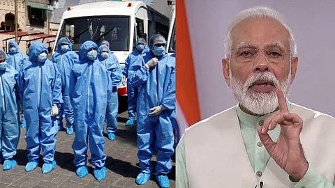 ‘കയ്യടിയോ നന്ദിയോ വേണ്ട, ഞങ്ങളുടെ അവകാശം പിടിച്ചെടുത്ത് നിശ്ശബ്ദരാക്കാതിരുന്നാല് മതി’; മോദിയോട് ആരോഗ്യപ്രവര്ത്തകര്