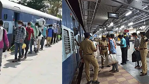 അതിഥി തൊഴിലാളികള്ക്ക് സൗജന്യ യാത്രയല്ല, സ്ലീപ്പര് ചാര്ജിന് പുറമേ 50 രൂപ എക്സ്ട്രാ ചാര്ജ്ജ്