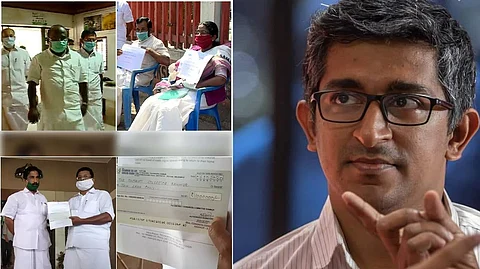 'കളക്ട്രേറ്റിലേക്ക് ഇറങ്ങിയത് കക്ഷിരാഷ്ട്രീയം കളിക്കാനല്ലേ?, പോകുന്ന ഓരോ കുടുംബത്തിനും കയ്യില് 500 രൂപ വെച്ചു നല്കാമല്ലോ'
