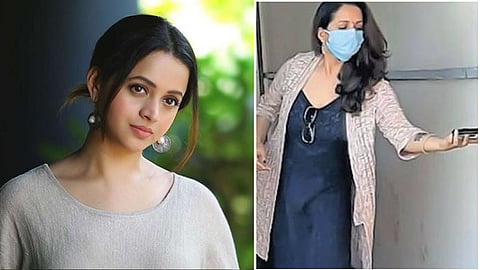 ബംഗളൂരുവില് നിന്ന് നാട്ടിലെത്തി, ഭാവന ഹോം ക്വറന്റൈനില്
