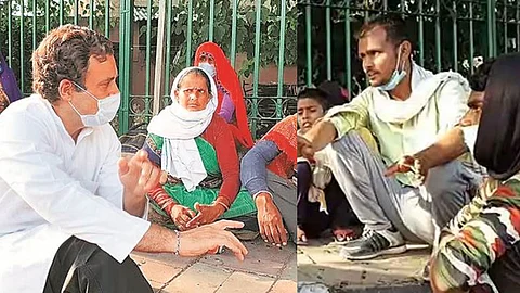 'അവരുടെ ദൃഢനിശ്ചയം, ദുരന്തത്തിന്റെ നേര്ചിത്രം', അതിഥി തൊഴിലാളികളുമായി രാഹുലിന്റെ കൂടിക്കാഴ്ച, വീഡിയോ പുറത്തുവിട്ട് കോണ്ഗ്രസ്