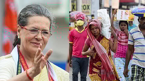 'നിര്ധനരായ അതിഥി തൊഴിലാളികളുടെ യാത്രാച്ചെലവ് കോണ്ഗ്രസ് നല്കും' ; കേന്ദ്രനടപടി ആശങ്കപ്പെടുത്തുന്നതെന്ന് സോണിയ