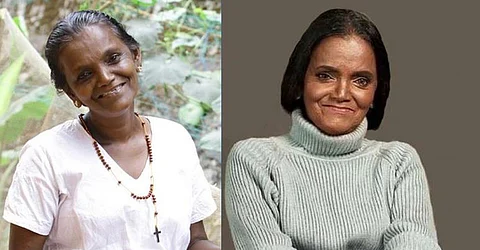 'നിങ്ങക്ക് വല്ല ജീന്സും ഷര്ട്ടുമിട്ട് അടിച്ചുപൊളിച്ചൂടേ'യെന്ന് കലാഭവന് മണി ചോദിച്ചിട്ടുണ്ട്, മോളി കണ്ണമാലിക്ക് പറയാനുള്ളത്