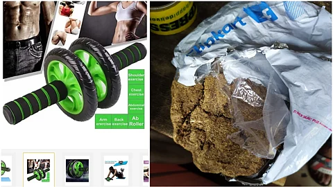 ഫ്ളിപ് കാര്ട്ടില് ഓര്ഡര് ചെയ്തത് വര്ക്ക് ഔട്ട് മെഷീന്; ലഭിച്ചത് ചാണകമെന്ന് പരാതി