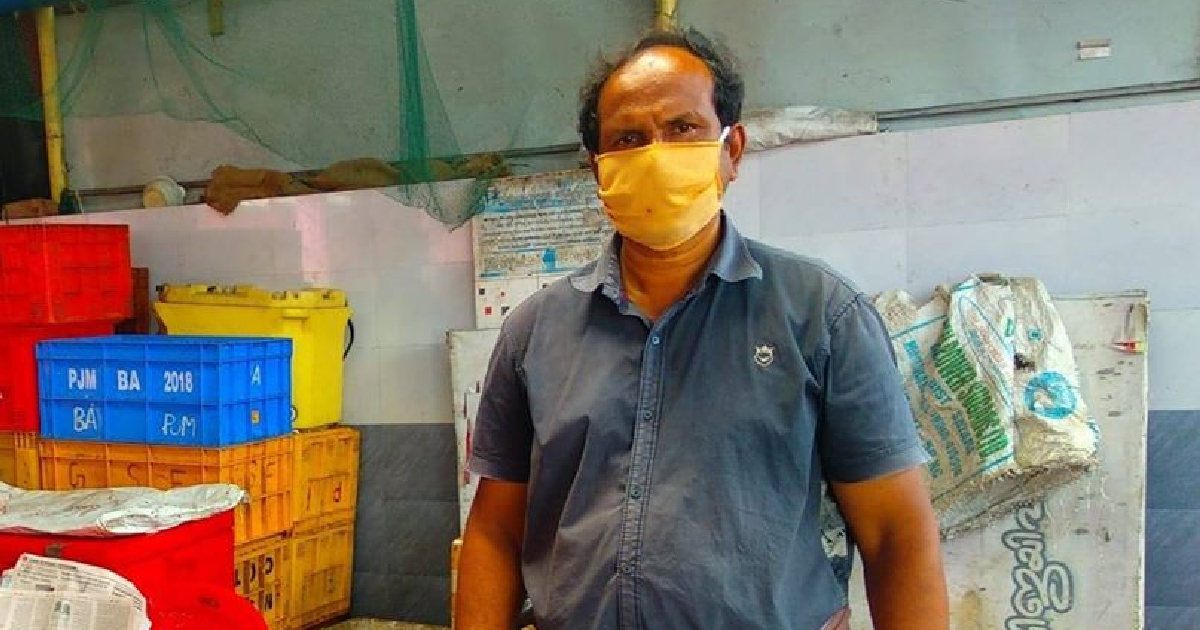 മാസ്ക് ഇല്ലെങ്കില് മീനുമില്ലെന്ന് ശിഹാബുദീന്, മാതൃക