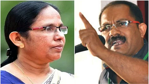 ചൈനയുമായുള്ള ബന്ധത്തിന്റെ പേരിലാണോ ആരോഗ്യമന്ത്രിയെ യുഎന് ആദരിച്ചതെന്ന് കെഎം ഷാജി