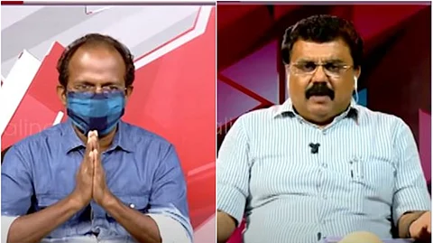 ജനങ്ങള്ക്ക് മാസ്ക് വലിച്ചെറിയേണ്ടിവരുമെന്ന് ബിജെപി നേതാവ്, കൈകൂപ്പി, ആലങ്കാരികമായി പോലും പറയരുതെന്ന് ഡോ.മോഹന് റോയ്