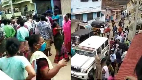 കൊവിഡ് സൂപ്പര് സ്പ്രെഡുള്ള പൂന്തുറയില് ലോക്ക് ഡോണ് ലംഘിച്ച് ജനക്കൂട്ടം ; പൊലീസുമായി സംഘര്ഷം