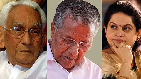 ഉളുപ്പില്ലാതെ അള്ളിപ്പിടിച്ചു കിടക്കുകയാണ് പിണറായി, ചോരപുരണ്ട ഷര്ട്ട് ഉയര്ത്തി ധാര്മികത പ്രസംഗിച്ചയാള്