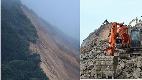 ദേശീയ പാത നിര്മ്മാണത്തിന്റെ മറവില് മൂന്നാറില് പാറ ഖനനം; മലയിടിച്ചില് ഭീതിയില് ആദിവാസികള്