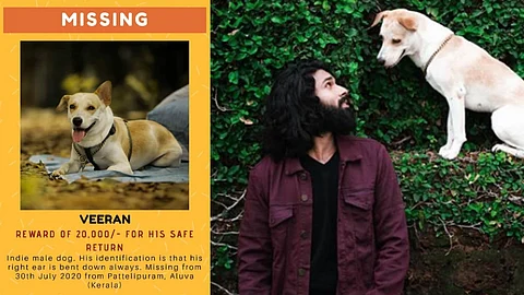 ആക്ഷയ്യുടെ വീരനെ കാണാനില്ല, വിവരം നല്കുന്നവര്ക്ക് 20,000 രൂപ പ്രതിഫലം