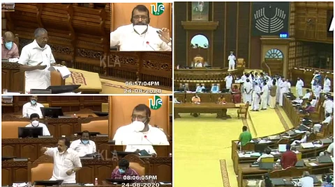 ജനപ്രതിനിധികൾക്ക് ആർക്കും മാസ്ക് നിർബന്ധമല്ലേ.. താടിയിൽ തൂക്കാനുള്ള അലങ്കാര വസ്തു ആണോ മാസ്ക്?