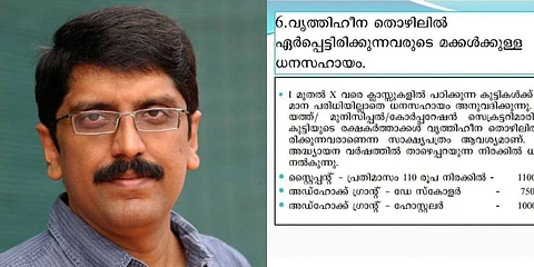 'വൃത്തിഹീന തൊഴില്', നോക്കണം, ഒരു സര്ക്കാര് രേഖയിലാണ്, അന്തസ്സും അഭിമാനവും ചിലരുടെ മാത്രം കുത്തകയല്ല: ബി ഉണ്ണികൃഷ്ണന്