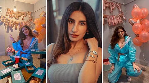 പിപിഇ കിറ്റ് പാർട്ടി വെയർ ആക്കി, മാസ്ക് ഇല്ലാതെ പിറന്നാൾ ആഘോഷം, നടിക്കെതിരെ വിമർശനം