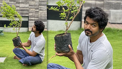 വൈറലായി വിജയ്യുടെ പുതിയ ഗെറ്റപ്പ്, മഹേഷ് ബാബുവിന്റെ ചലഞ്ച് ഏറ്റെടുത്ത് ദളപതി