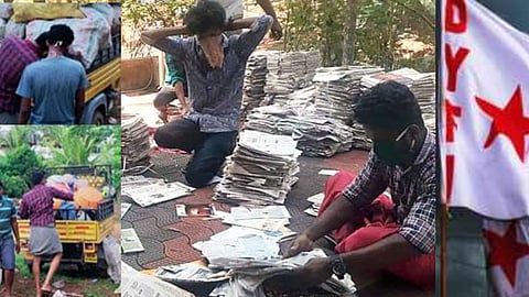 പാഴ് വസ്തുക്കള് വിറ്റും, കരിങ്കല്ല് ചുമന്നും, മാലിന്യം നീക്കിയും 11 കോടിയോളം, ഡിവൈഎഫ്ഐ സമാഹരിച്ച തുക ദുരിതാശ്വാസ നിധിയിലേക്ക്