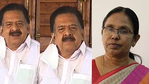 സ്ത്രീവിരുദ്ധപരാമര്ശത്തില് ചെന്നിത്തല മാപ്പ് പറയണം, ഒരു കുറ്റവാളിക്കും ആരോഗ്യവകുപ്പില് സ്ഥാനമുണ്ടാകില്ലെന്നും കെ.കെ. ശൈലജ