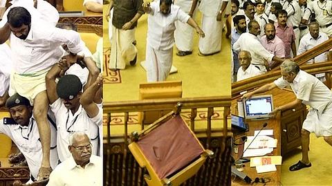 സര്ക്കാര് ആവശ്യത്തിന് തിരിച്ചടി, നിയമസഭ കയ്യാങ്കളി കേസ് പിന്വലിക്കില്ല