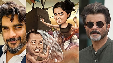 മഞ്ജുവാര്യര്-സൗബിന് ടീമിന്റെ വെള്ളരിക്കാപട്ടണത്തിന് ആശംസകളുമായി അനില് കപൂറും മാധവനും ഉള്പ്പെടെ താരങ്ങള്