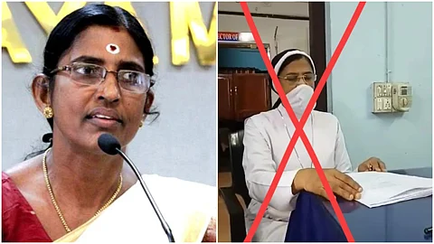 ഓണസന്ദേശത്തില് വാമനനെ അപമാനിച്ചുവെന്ന് ഹിന്ദുഐക്യവേദിയുടെ പരാതി; പ്രധാനാധ്യപികയെ കൊണ്ട് മാപ്പ് പറയിപ്പിച്ച് പൊലീസ്