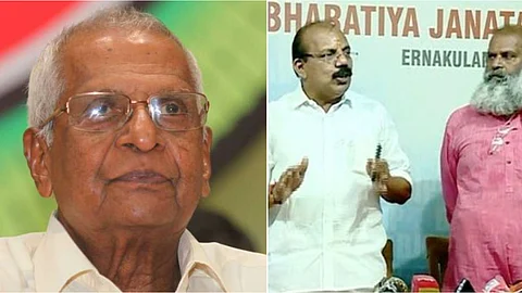 മുതിര്ന്ന സിപിഎം നേതാവ് എംഎം ലോറന്സിന്റെ മകന് ബിജെപിയില്