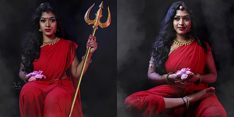 ദുര്ഗാദേവിയെ അപമാനിച്ചെന്ന് ഹിന്ദു ഐക്യവേദി ; മതവികാരം വ്രണപ്പെടുത്തിയെന്ന് കാണിച്ച് യുവതിക്കെതിരെ കേസ്