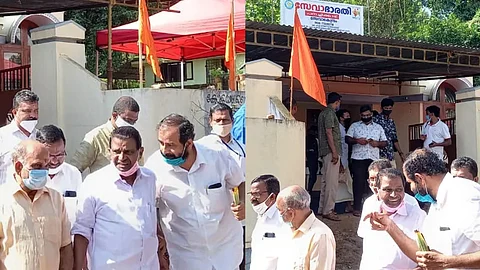 വീണ്ടും പനച്ചിക്കാട് ആര്എസ്എസ്-സേവാഭാരതി കേന്ദ്രത്തില് തിരുവഞ്ചൂര് ; ശബരിമല വിവാദം മറക്കരുതെന്ന് സിപിഎമ്മിനോട്