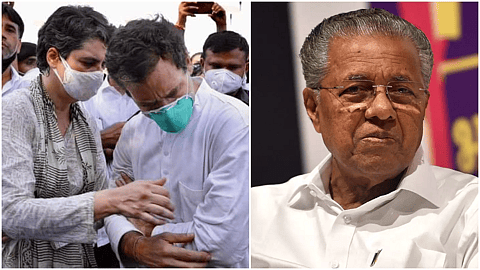 രാഹുല് ഗാന്ധിയെ തടഞ്ഞത് ജനാധിപത്യ വിരുദ്ധം; ഹത്രാസിലേക്ക് പോകാന് ഭരണഘടനാപരമായ സ്വാതന്ത്ര്യമുണ്ടെന്ന് മുഖ്യമന്ത്രി