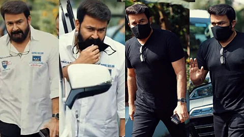 'മാസ്ക് മാറ്റാത്ത മാസ് എന്ട്രി', വിമര്ശനത്തിന് പിന്നാലെ മോഹന്ലാലിന്റെ പുതിയ വീഡിയോ