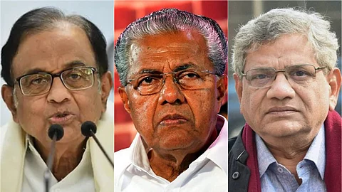 'യെച്ചൂരി ഇതെല്ലാം എങ്ങനെ ന്യായീകരിക്കും'; പൊലീസ് നിയമഭേദഗതി ഞെട്ടിപ്പിക്കുന്നതെന്ന് ചിദംബരം