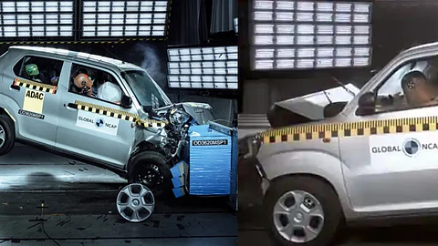 മുന്സീറ്റില് സഞ്ചരിക്കുന്നവര്ക്ക് ഗുരുതര പരിക്ക്; ക്രാഷ് ടെസ്റ്റില് പൂജ്യം മാര്ക്കുമായി മാരുതി എസ്-പ്രസോ