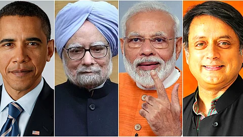 'ഒബാമ മോദിയെ പരാമര്ശിച്ചിട്ടേയില്ല, മന്മോഹന് സിംഗിനെ നന്നായി പ്രശംസിച്ചിട്ടുമുണ്ട്': ശശി തരൂര്