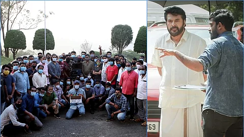 മമ്മൂട്ടി-മഞ്ജു വാര്യര് ചിത്രം ദ പ്രീസ്റ്റ് ഷൂട്ടിന് പാക്കപ്പ്, കൊവിഡില് പൂര്ത്തിയാകുന്ന സിനിമ