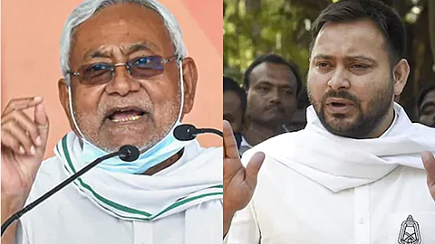 ബിഹാര് തെരഞ്ഞെടുപ്പ്: ഇഞ്ചോടിഞ്ച് പോരാട്ടം, മഹാസഖ്യത്തിന് നേരിയ ലീഡ്