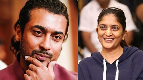 ചിരി കണ്ണില് മതി, പുരികം ചുളിക്കണ്ട, പതിവ് ഭാവങ്ങളൊക്കെ ഒഴിവാക്കണമെന്ന് പറഞ്ഞിരുന്നെന്ന് സൂര്യ