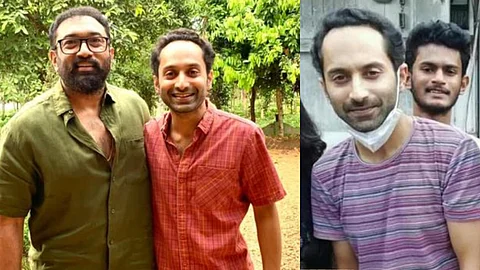'ജോജി'ക്കായി മെലിഞ്ഞ് പുത്തന്ലുക്കില് ഫഹദ്; ചിത്രം പങ്കുവെച്ച് ബാബുരാജ്