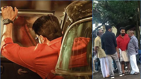 നെയ്യാറ്റിന്കരയില് നിന്ന് വരിക്കാശേരിയിലെത്തിയ ഗോപന്; ആറാട്ട് മാസ് ലുക്കുമായി മോഹന്ലാല്