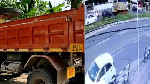 അപകടസമയം ഉടമയും ലോറിയില്, നിര്ത്താതെ പോയത് ഭയം കാരണമെന്ന് ഡ്രൈവര്