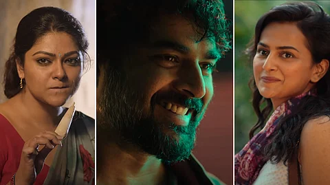 ചാർലിയായി മാധവൻ, ടെസയായി ശ്രദ്ധ, കൽപനയുടെ റോളിൽ അഭിരാമിയും; 'മാരാ' ട്രെയ്ലർ