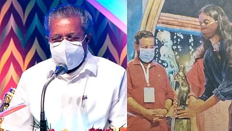 അവാര്ഡ് ജേതാവിന് കോവിഡ്; നേരിട്ടുള്ള വിതരണം മുഖ്യമന്ത്രി ഒഴിവാക്കിയത് അവസാന നിമിഷം