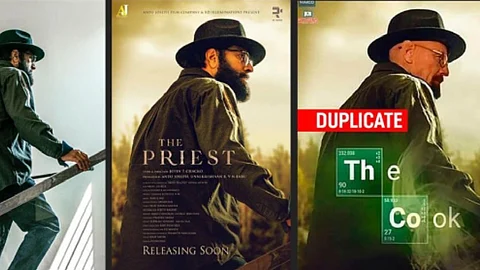 'ഹെയ്സന്ബര്ഗല്ല, ഒറിജിനല് മമ്മൂട്ടി തന്നെ'; പ്രീസ്റ്റ് പോസ്റ്റര് കോപ്പിയടി പ്രചരണം പൊളിച്ച് ഓള്ഡ്മോങ്ക്സ്