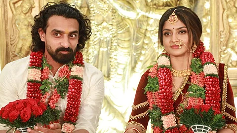 'ജോസഫ്' നായിക ആത്മീയ രാജന് വിവാഹിതയായി, വരൻ സനൂപ്