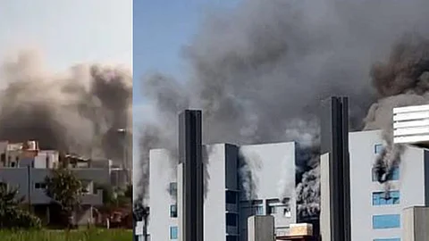 പൂനെ സിറം ഇന്സ്റ്റിറ്റ്യൂട്ടില് വന് തീപിടിത്തം; അണയ്ക്കാന് ശ്രമം തുടരുന്നു