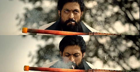 'കെജിഎഫ് 2 ടീസർ പുകവലിയെ പ്രോത്സാഹിപ്പിച്ചു', യഷിനെതിരെ ആന്റി ടൊബാക്കോ സെല്ലിന്റെ നോട്ടീസ്