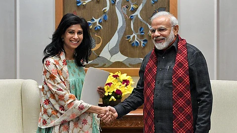 പുതിയ കാര്ഷിക നിയമങ്ങള് കര്ഷകരുടെ വരുമാനം കൂട്ടും; പിന്തുണച്ച് ഗീത ഗോപിനാഥ്