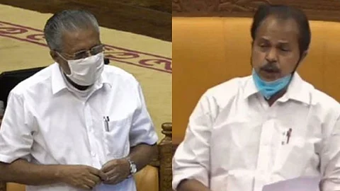 'പി.ടി.തോമസിന്റേത് മര്യാദയില്ലാത്ത വാക്കുകള്', സഭ പൂരപ്പാട്ട് നടത്താനുള്ള സ്ഥലമാണോയെന്ന് മുഖ്യമന്ത്രി, വാക്പോര്