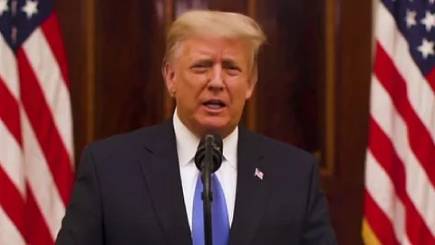 'എന്തിന് വേണ്ടിയാണോ വന്നത് ഞങ്ങള് അത് ചെയ്തു'; പുതിയ പ്രസിഡന്റിന്റെ പേര് പറയാതെ ട്രംപിന്റെ വിടവാങ്ങല് സന്ദേശം