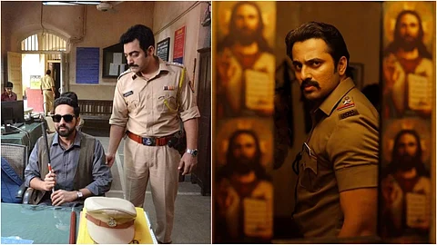 ഭ്രമത്തിലെ ഉണ്ണി മുകുന്ദന്റെ ലുക്ക് ; അന്ധാദുനിലെ ഇൻസ്പെക്ടർ മനോഹറിന്റെ റോളാണോയെന്ന് ആരാധകർ