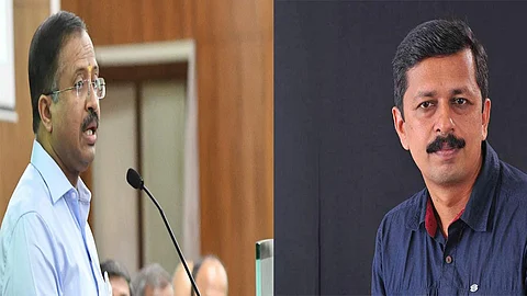 മീശയില് രാഷ്ട്രീയ മുതലെടുപ്പിന് ബി.ജെ.പി;താമ്രപത്രം നല്കിയെന്ന് മുരളീധരന്;ഹിന്ദു സമൂഹത്തിന്റെ മുഖത്തടിക്കുന്ന നെറികേടെന്ന് ശോഭ